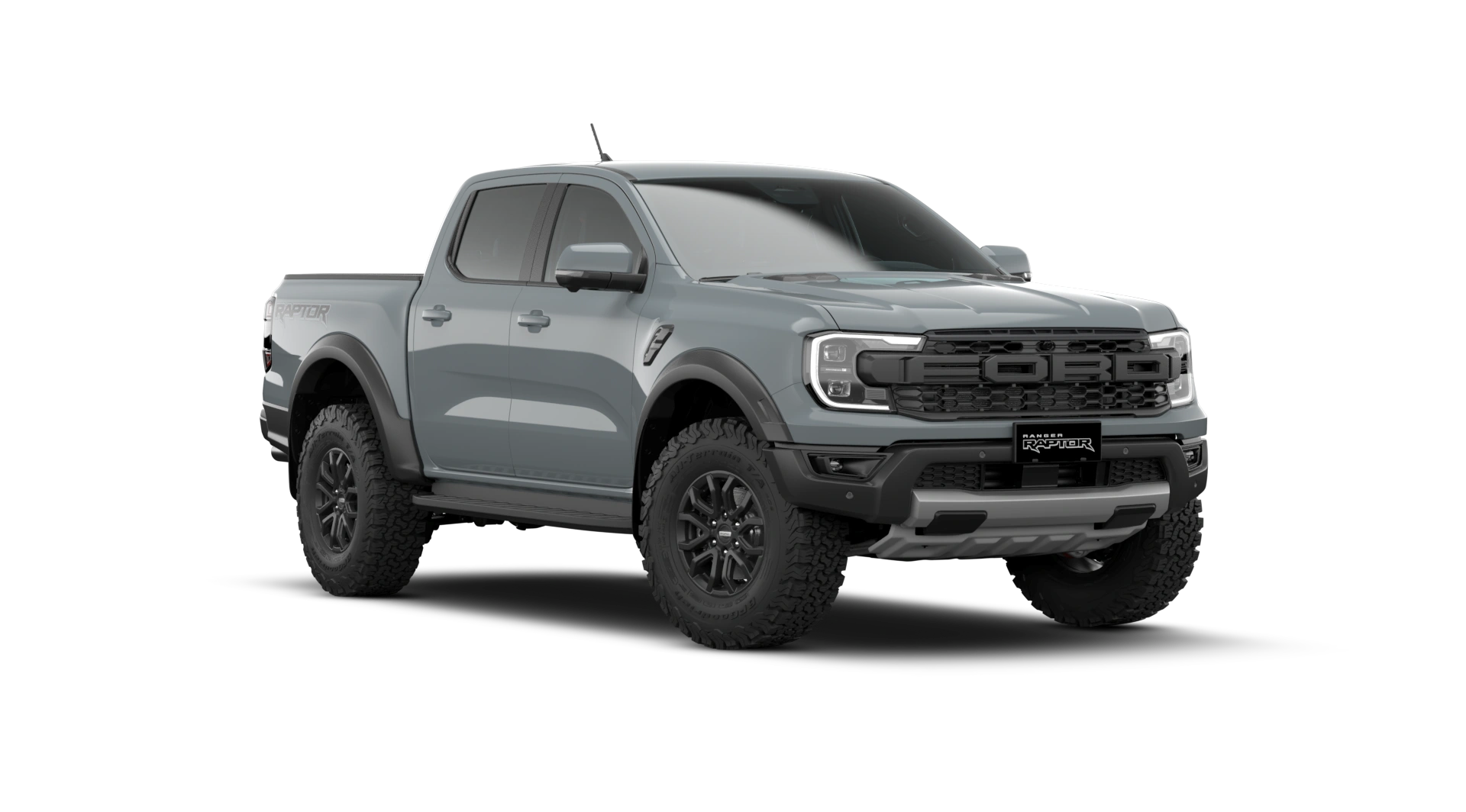 ranger-raptor-gray Ford Ranger Raptor 3.0L AT 4WD mới màu ghi