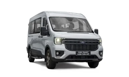 Ford Transit Trend 16 chỗ màu bạc