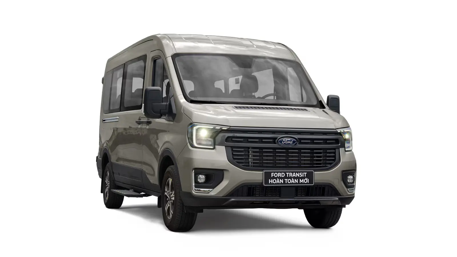 transit-trend-16-yellow Ford Transit Trend 16 chỗ màu vàng cát
